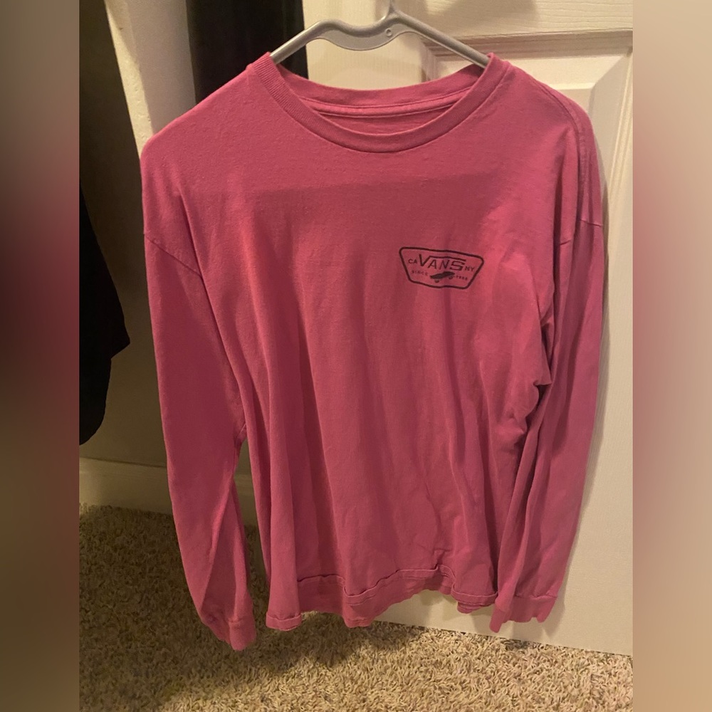 Vans Pink Long Sleeve
